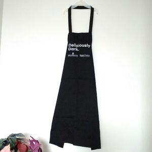 Black Apron with 'Deliciously Dark'